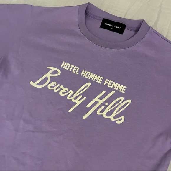 NWOT Homme Femme Beverly Hills T-Shirt Sz Small - Picture 4 of 6